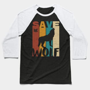 Save The Wolf Baseball T-Shirt